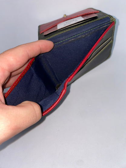BL - Billetera de cuero Graso en forma de L marca Quality Leather