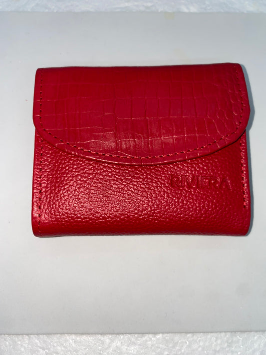 W6965 - Wallet Mini de cuero Graso marca Riviera