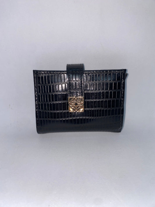 T43 - Tarjetero de cuero Genuino para dama con protección RFID