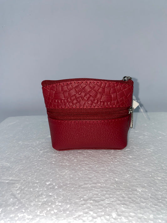 MQ10 - Monedero de cuero liso marca Quality Leather