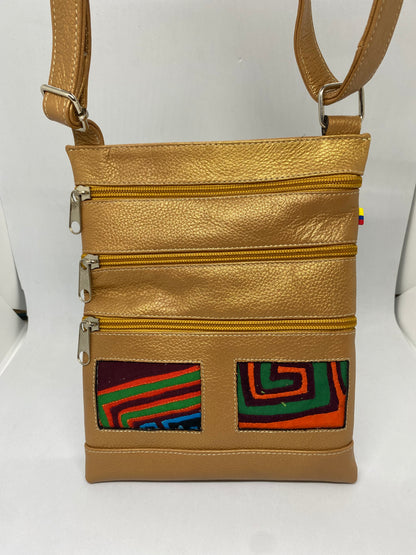 BM40 - Bolso Mola de cuero Tala marca Quality