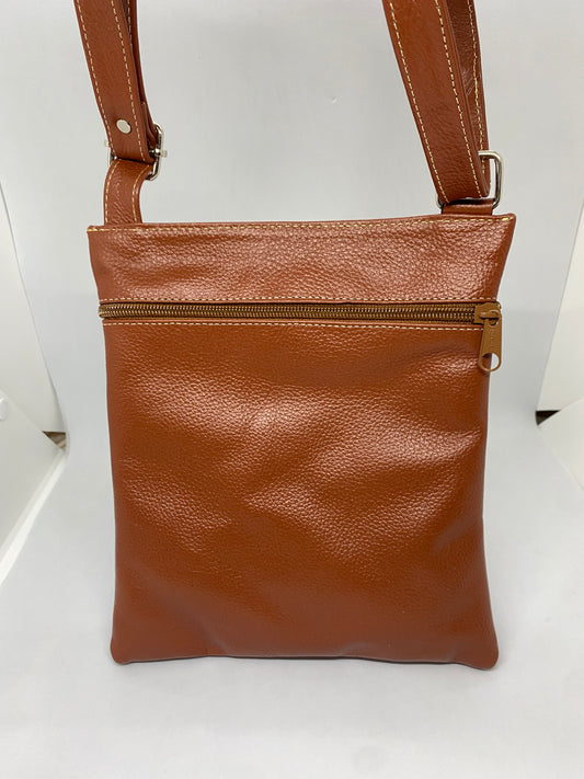 BC40 - Bolso plano de cuero Tala Colombiano