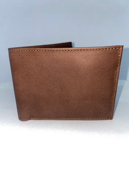 B036 - Billetera de cuero Graso marca Quality Leather