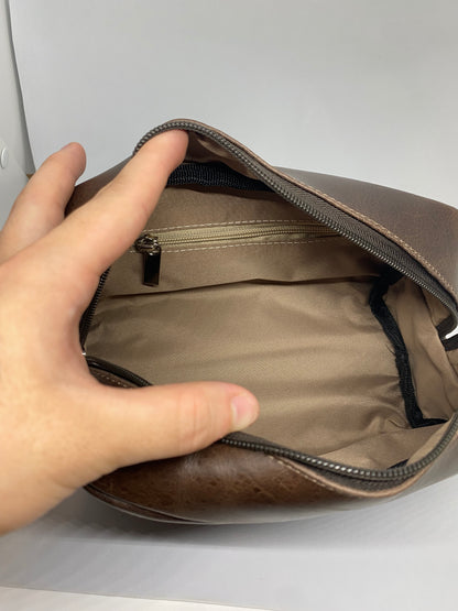 MNG35 - Mani cartera de cuero Graso para caballero marca Quality Leather