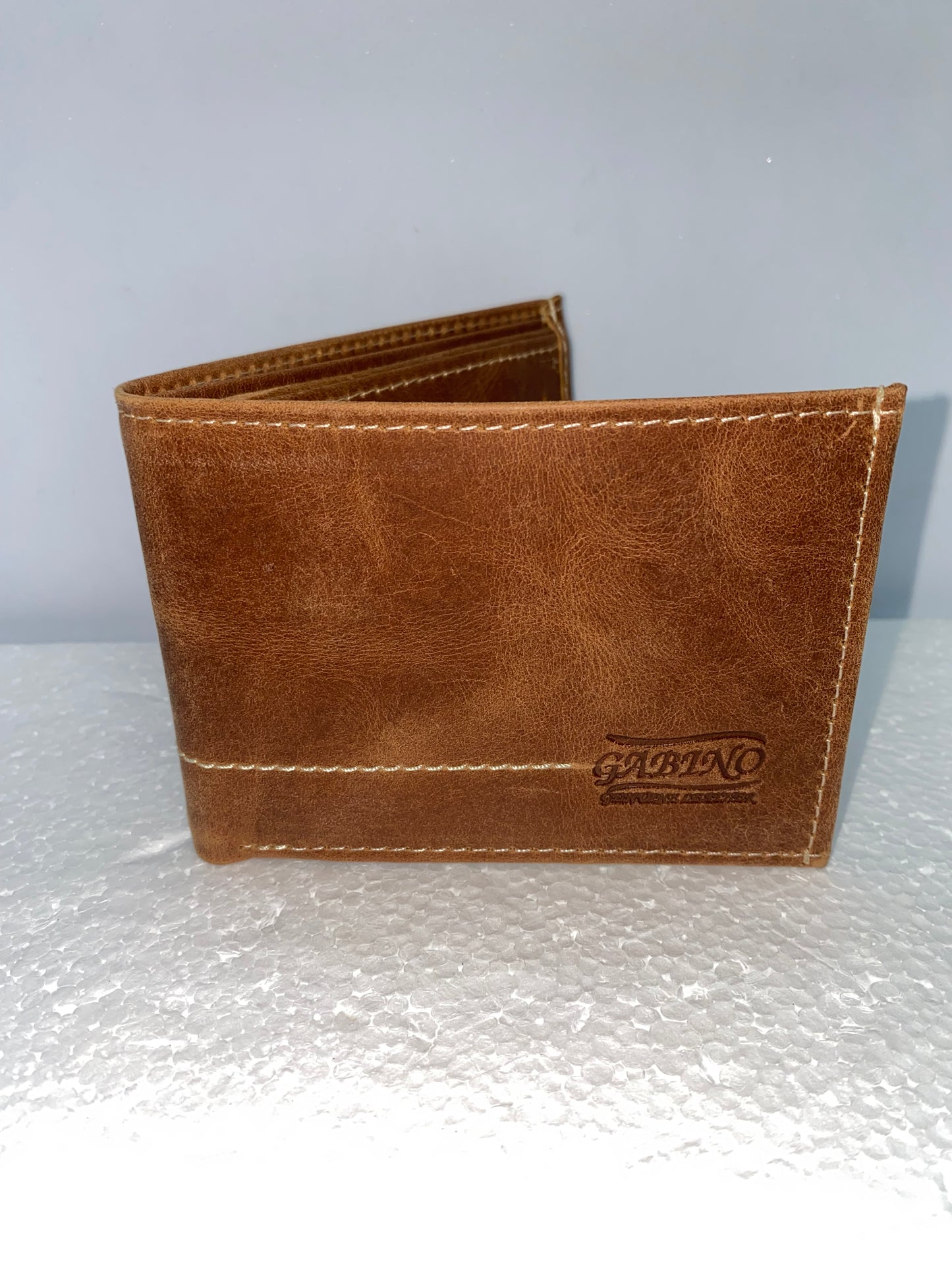 BG315D - Billetera de cuero Genuino marca Gabino