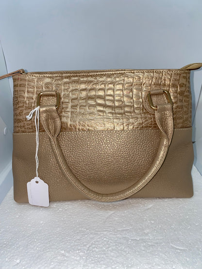 BBM53 - Bolso mini tipo baúl de cuero Graso para dama