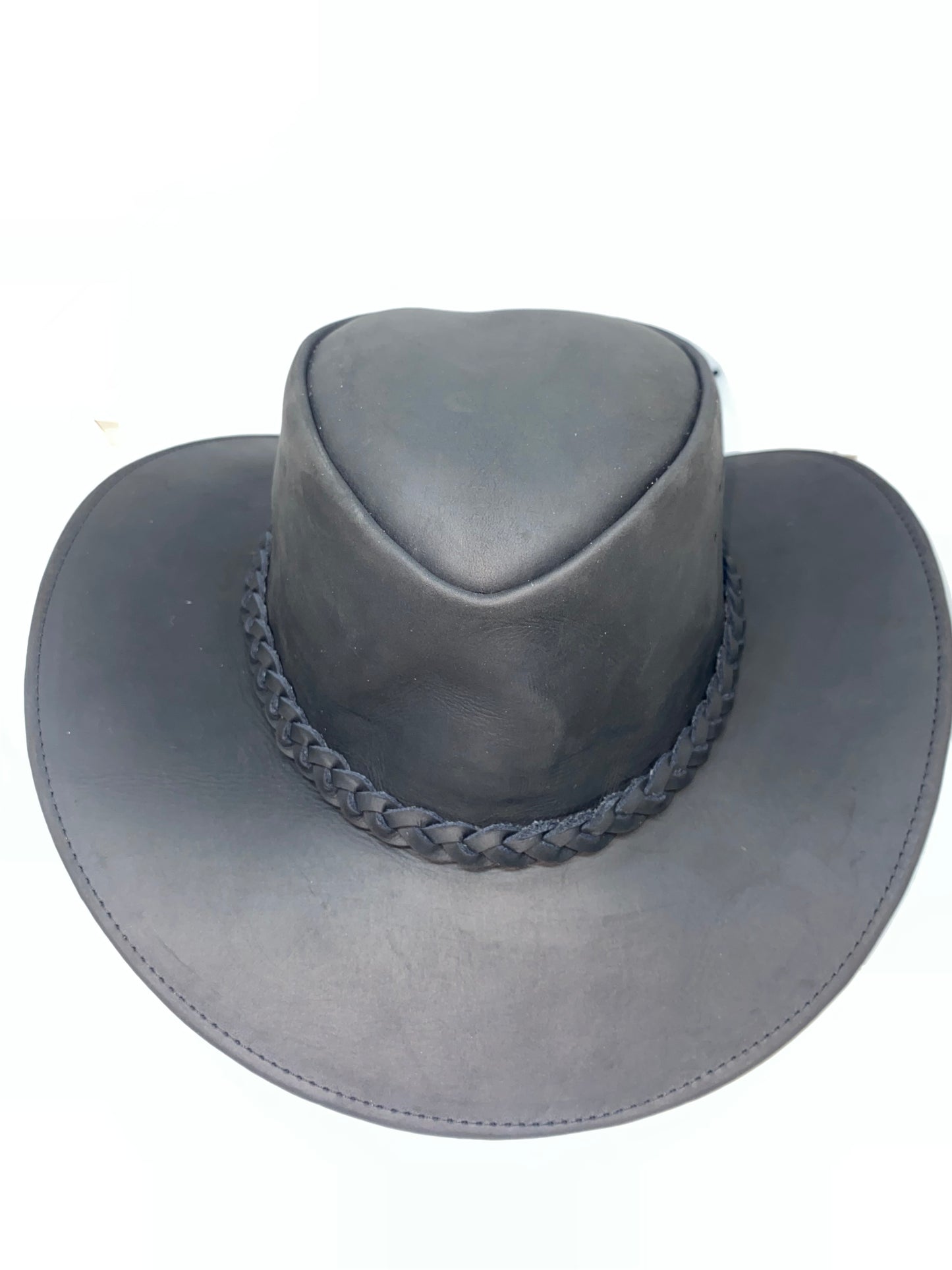 S640 - Sombrero de cuero Graso marca Quality Leather