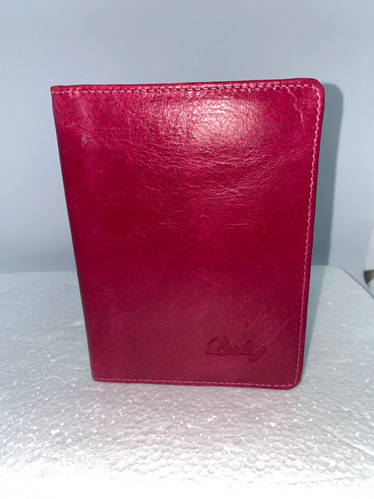 PP15 - Porta pasaporte de cuero Graso marca Quality Leather