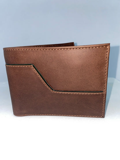 B036 - Billetera de cuero Graso marca Quality Leather