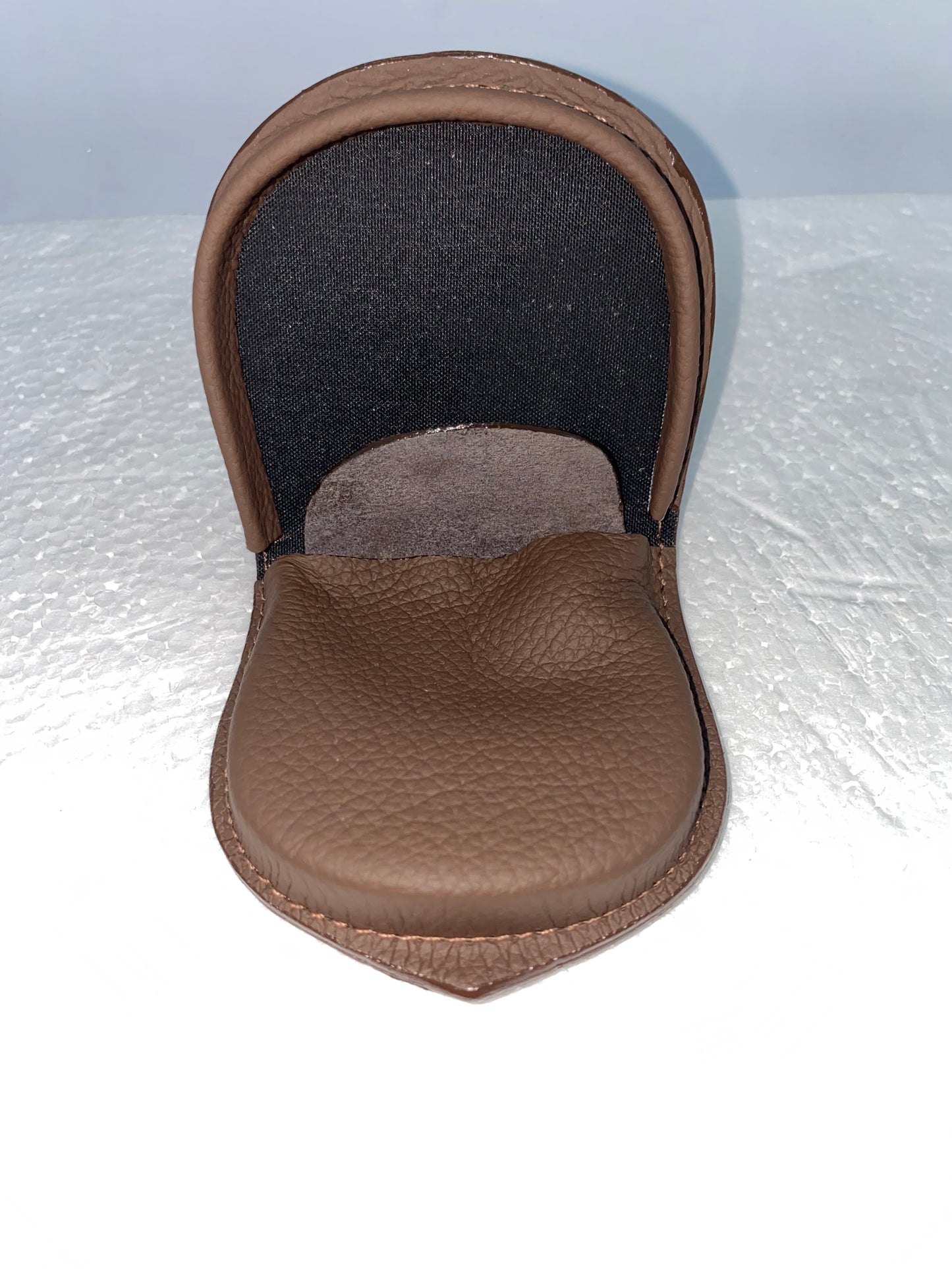 M50 - Monedero niquelon de cuero marca Quality Leather