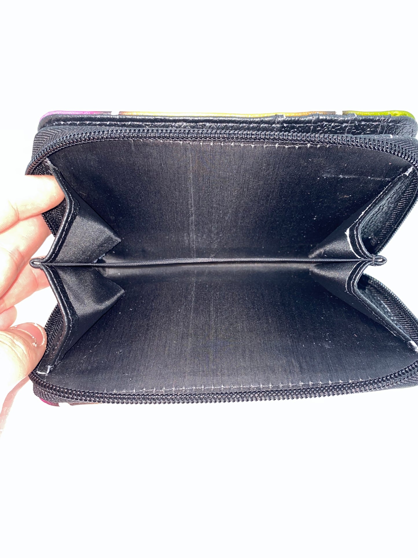 W307 - Wallet de cuero Tala pintada marca Montana