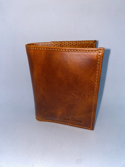 T533 - Tarjetero de cuero Graso marca Quality