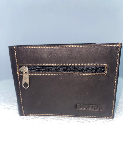 B193T - Billetera de cuero tula marca Riviera