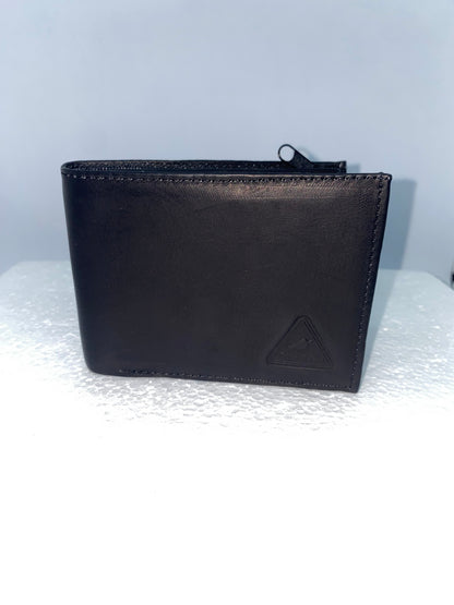 B12Z - Billetera de cuero tula con zipper marca Quality Leather