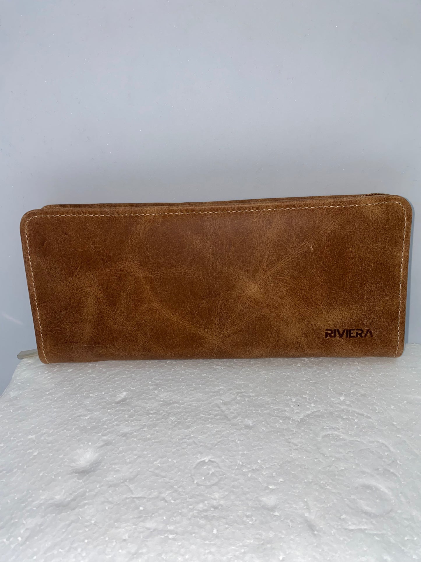 W6290 - Wallet de cuero unisex marca Riviera