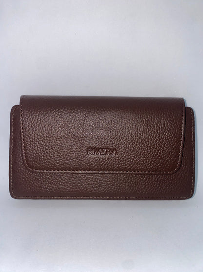 PC25H - Porta Celular de cuero marca Riviera