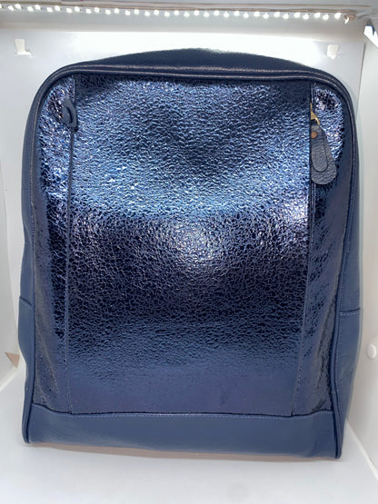 M01 - Mochila de cuero para dama doble cierre