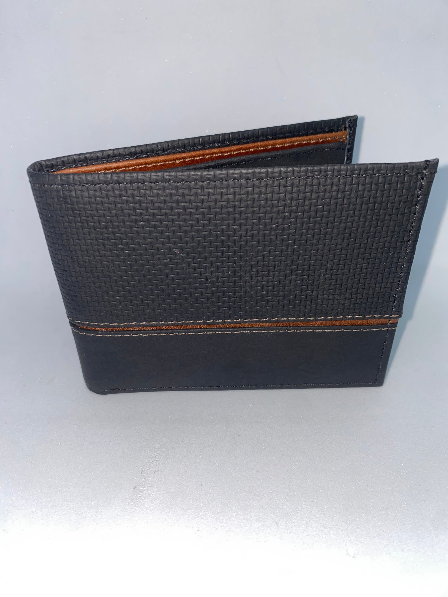 B05 - Billetera de cuero Graso marca Quality Leather