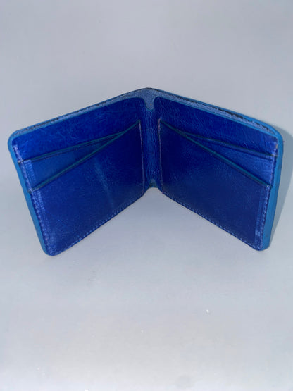BMINI - Billetera de cuero Graso delagada marca Quality Leather
