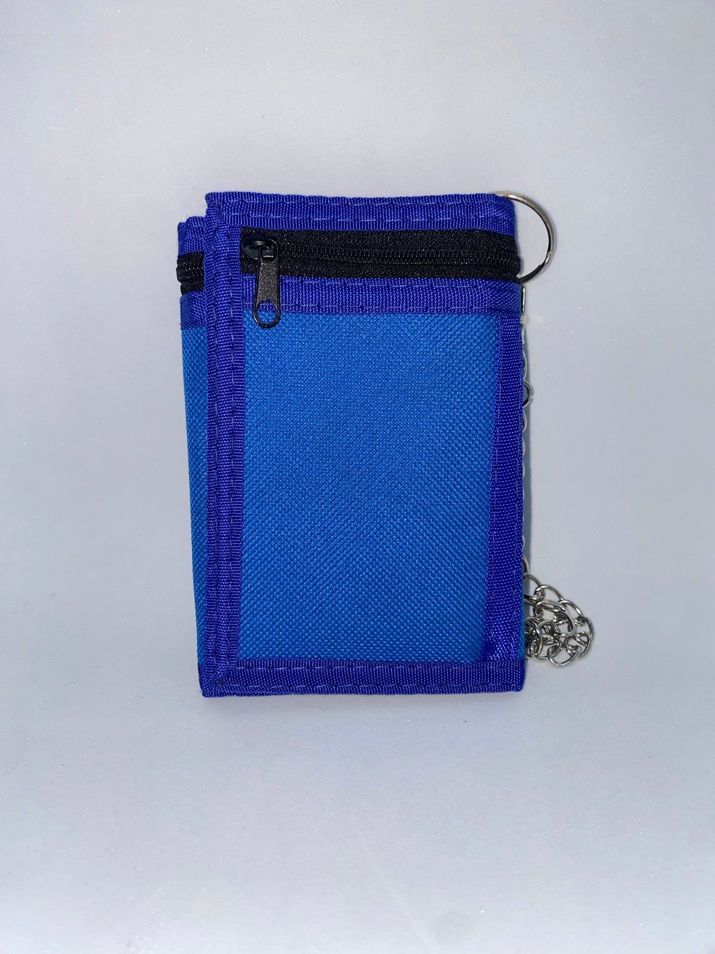 BLC5 - Billetera de Lona con Cadena Marca Quality Leather