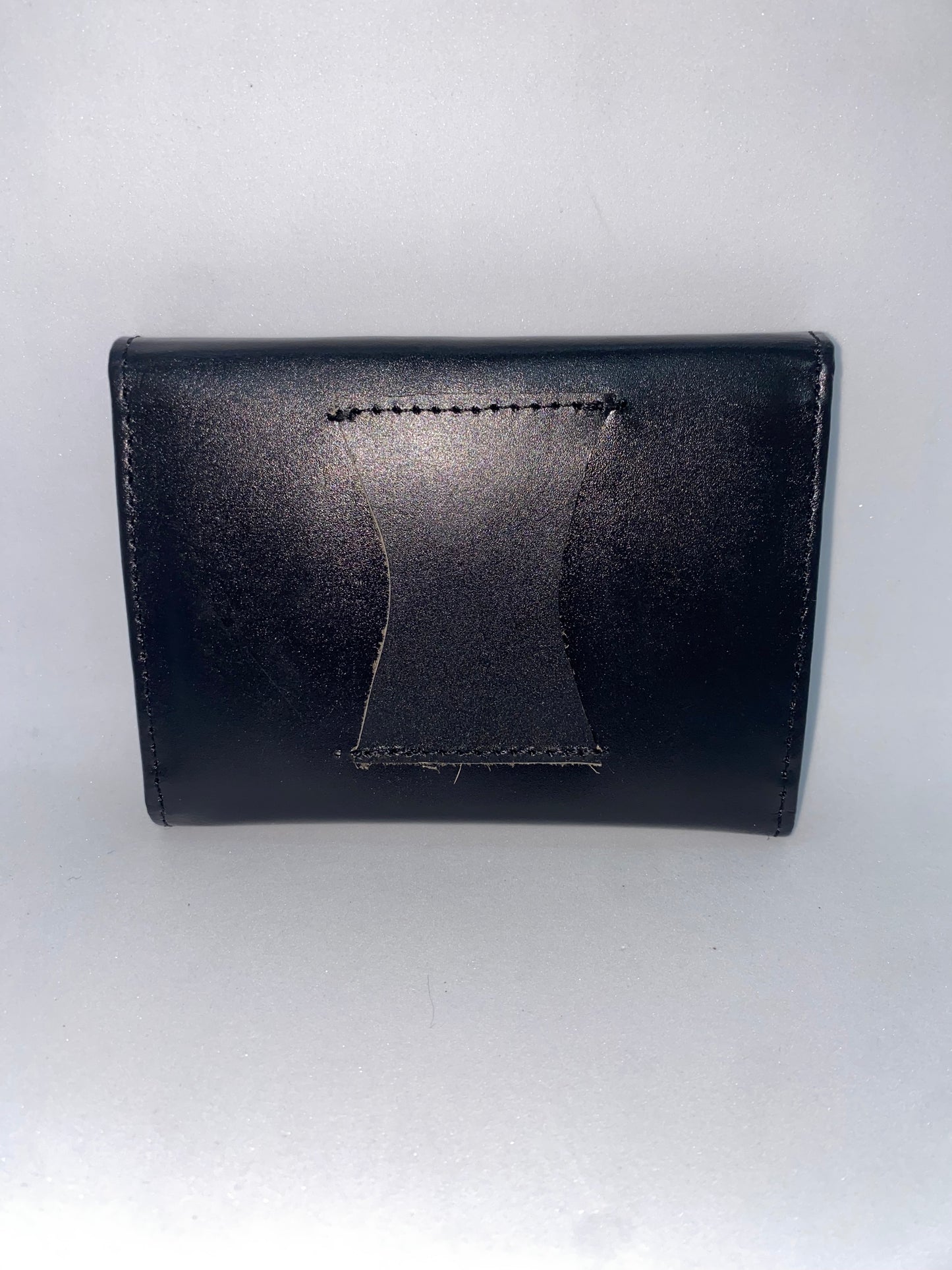 B407 - Billetera de cuero Liso para correa marca Quality Leather