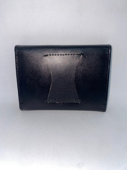 B407 - Billetera de cuero Liso para correa marca Quality Leather
