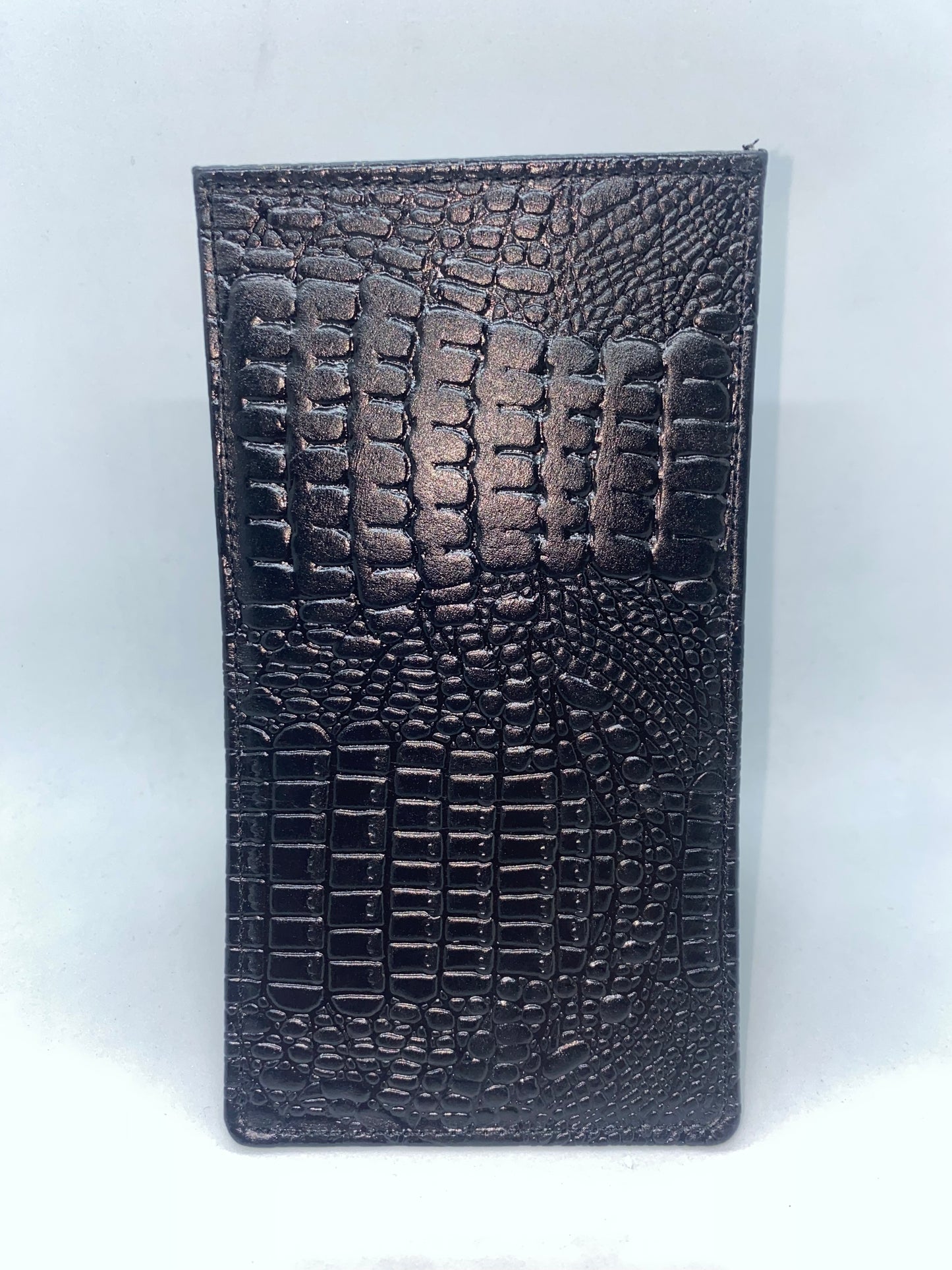TL20 - Tarjetero largo de cuero graso para dama marca Quality Leather