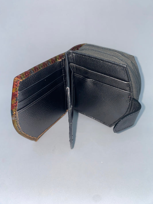 WA30 - Wallet de cuero Pintada marca San Diego