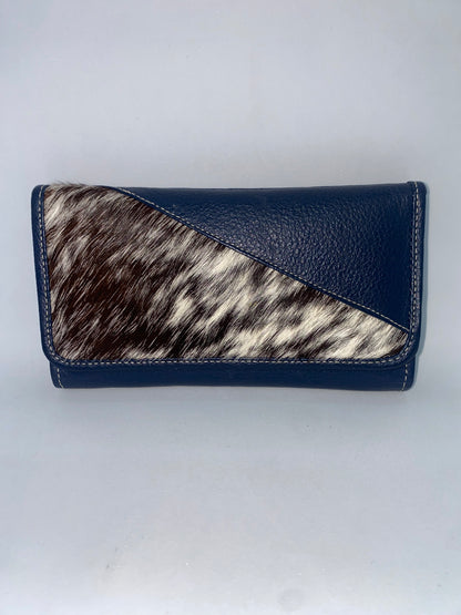 WT35 - Wallet de cuero Tala con pelaje marca Quality Leather