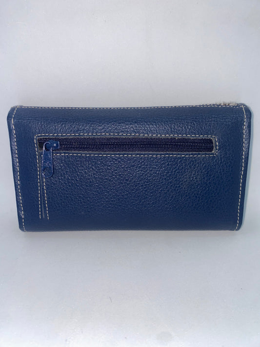 WT35 - Wallet de cuero Tala con pelaje marca Quality Leather