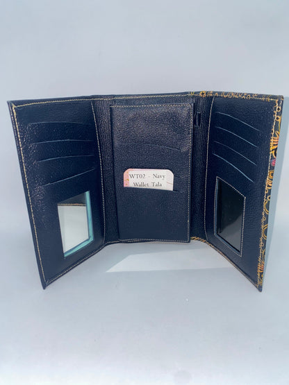 WT02 - Wallet de cuero Tala marca Quality Leather