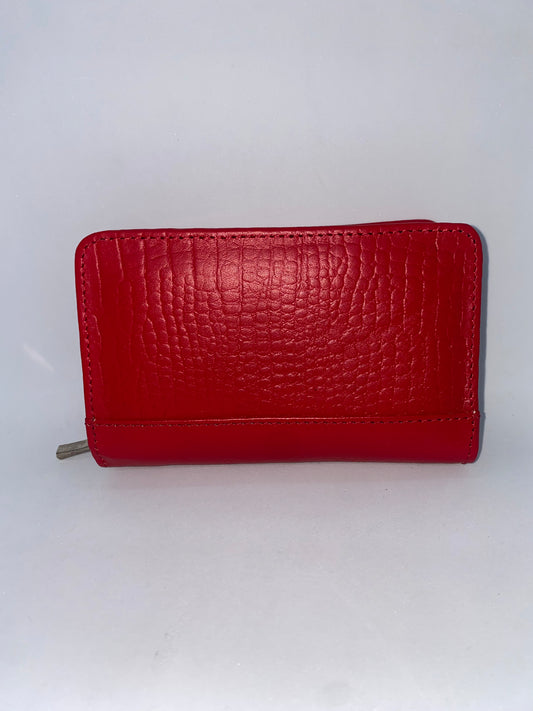 W341 - Wallet de cuero Graso marca Quality Leather