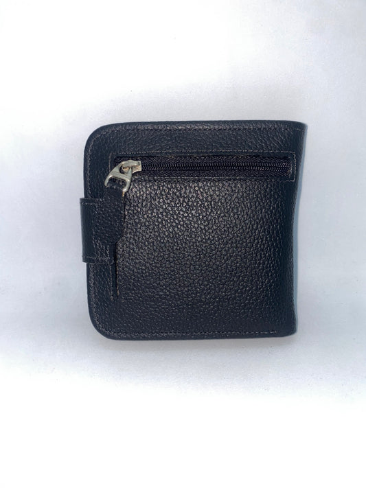 WH35 - Wallet de cuero Graso pintada marca Quality Leather