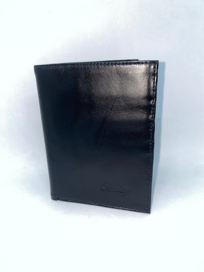 PP27 - Tarjetero porta pasaporte de cuero marca quality