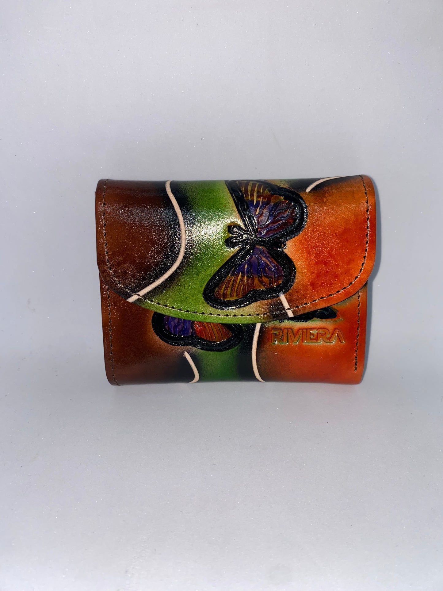W6005 - Wallet de cuero para dama marca Riviera