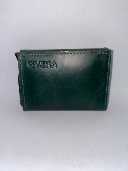 T80 - Tarjetero de cuero Genuino para caballero marca Riviera
