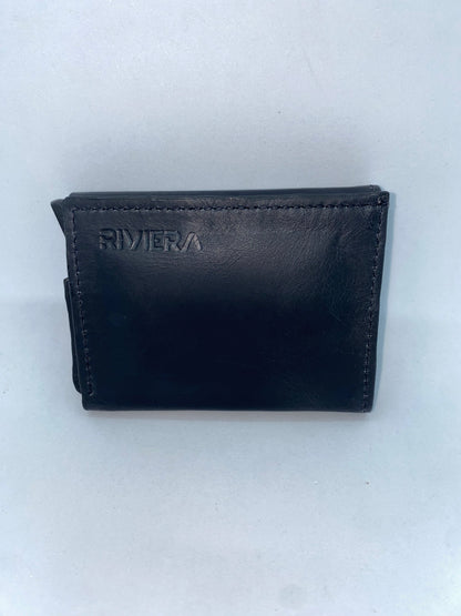 T80 - Tarjetero de cuero Genuino para caballero marca Riviera