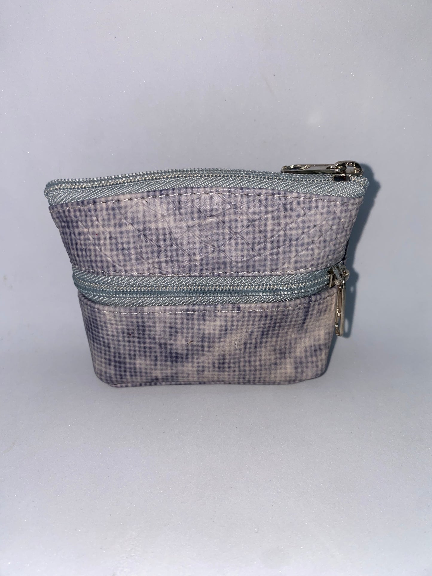 MQ10 - Monedero de cuero liso marca Quality Leather