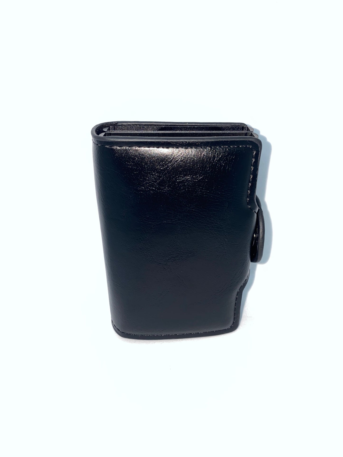T225 - Tarjetero de cuerina con protección RFI con doble caset