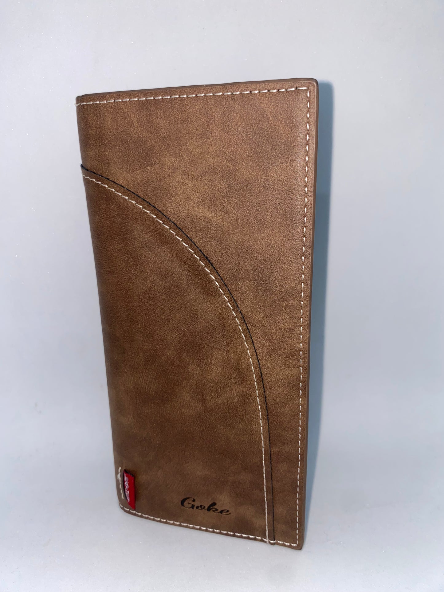 GOKE - Wallet de cuerina para caballero