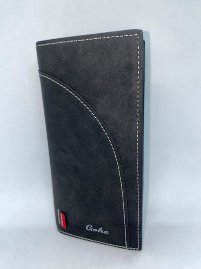 GOKE - Wallet de cuerina para caballero