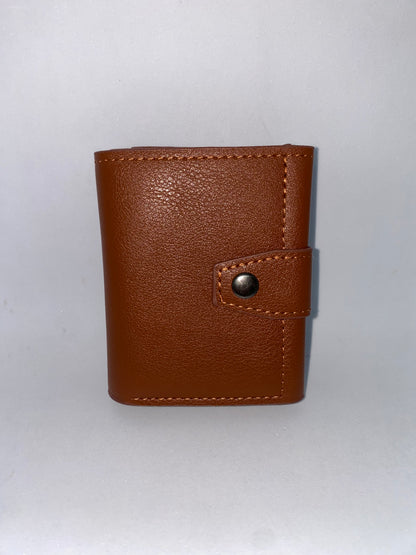 T302 - Tarjetero de cuerina con protección RFI marca Quality Leather