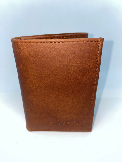B6231 - Billetera de cuero 3 partes marca Riviera
