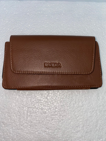 PC25H - Porta Celular de cuero marca Riviera