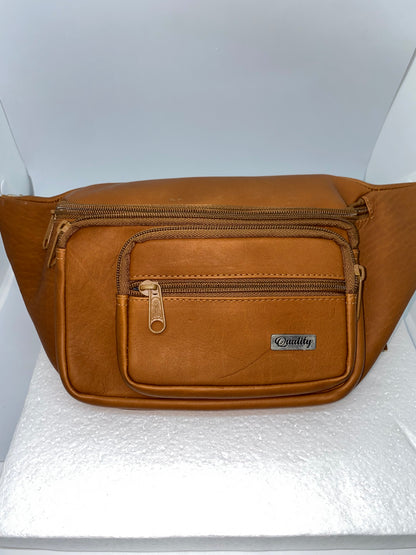 CG151 - Canguro de cuero tula grande marca Quality