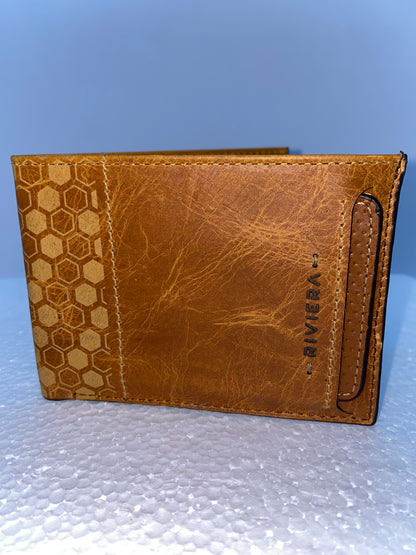 B505 - Billetera de cuero marca Riviera