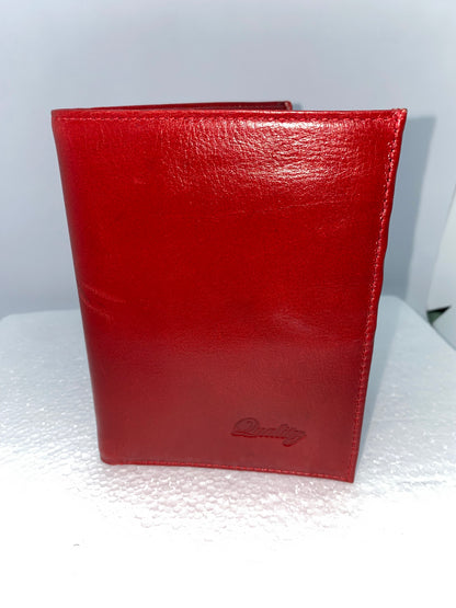 PP27 - Tarjetero porta pasaporte de cuero marca quality