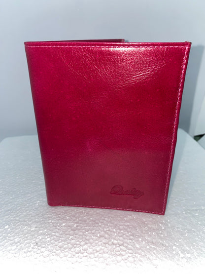 PP27 - Tarjetero porta pasaporte de cuero marca quality