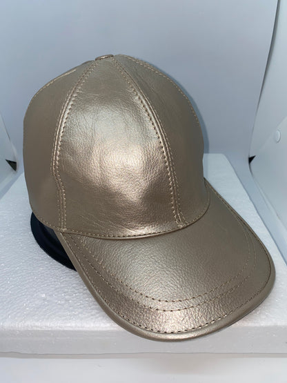 GG30 - Gorra de cuero Graso marca Quality Leather