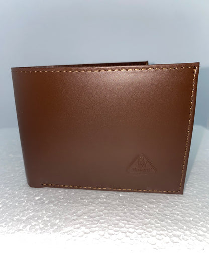 B327 - Billetera de cuero liso marca Angel